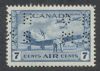 Scott #OC8 Canada Perfin United States and Worldwide Stamps