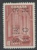 Scott #O241a Canada Perfin United States and Worldwide Stamps