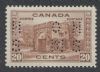 Scott #O243 Canada Perfin United States and Worldwide Stamps