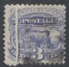 Scott #114 United States Error: Folds United States and Worldwide Stamps