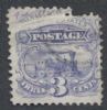 Scott #114 United States Error: Folds United States and Worldwide Stamps