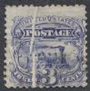Scott #114 United States Error: Folds United States and Worldwide Stamps