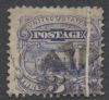 Scott #114 United States Error: Folds United States and Worldwide Stamps