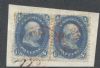 Scott #63 United States Pmk: Fancy Cancel United States and Worldwide Stamps