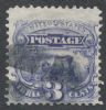 Scott #114 United States Error: Folds United States and Worldwide Stamps