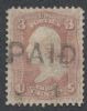 Scott #65 United States Pmk: Paid United States and Worldwide Stamps