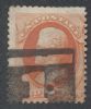 Scott #183 United States Pmk: Number United States and Worldwide Stamps
