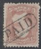 Scott #65 United States Pmk: Paid United States and Worldwide Stamps