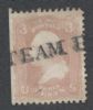 Scott #65 United States Pmk: Steamboat United States and Worldwide Stamps