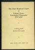THE FIRST HUNDRED YEARS OF UNITED STATES TERRITORIAL POSTMARKS, 1787-1887 Postal Markings 20: Handbooks Territorial Cover United States and Worldwide Philatelic Literature
