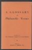 A GLOSSARY OF PHILATELIC TERMS Stamp Dictionaries 20: Handbooks Stamp Dictionaries United States and Worldwide Philatelic Literature