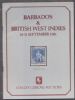 BARBADOS & BRITISH WEST INDIES Barbados 50: Auctions Barbados United States and Worldwide Philatelic Literature