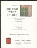 BRITISH WEST INDIES, THE COLLECTION OF THE LATE R.W. LLOYD Brit West Indies 50: Auctions St Vincent United States and Worldwide Philatelic Literature