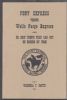 PONY EXPRESS VERSUS WELLS FARGO EXPRESS; OR HOOF PRINTS THAT CAN NOT BE ERODED BY TIME Western Postal 20: Handbooks Wells Fargo & Co United States and Worldwide Philatelic Literature