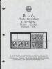 B I A PLATE NUMBER CHECKLIST: PLATES 1-20,000 20th Century 20: Handbooks 20th Century United States and Worldwide Philatelic Literature