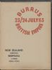 BURRUS BRITISH EMPIRE; NEW ZEALAND, BAHAMAS, BERMUDA, CYPRUS, HONG KONG British Empire 50: Auctions Bermuda United States and Worldwide Philatelic Literature