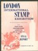 LONDON INTERNATIONAL STAMP EXHIBITION 1950 - FINAL REPORT Stamp Shows 20: Handbooks Stamp Shows United States and Worldwide Philatelic Literature