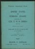 COL E.H.R. GREEN COLLECTION, PART XIX World Name Sales 50: Auctions Shanghai United States and Worldwide Philatelic Literature