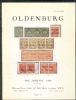 OLDENBURG Oldenburg 50: Auctions German States United States and Worldwide Philatelic Literature
