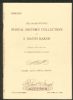 THE AWARD WINNING POSTAL HISTORY COLLECTION OF J DAVID BAKER Postal History 50: Auctions Hawaii United States and Worldwide Philatelic Literature