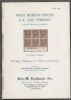 FIRST BUREAU ISSUES Columbian - 1908 50: Auctions 1895-1898 1st Bur United States and Worldwide Philatelic Literature