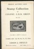 COL E.H.R. GREEN COLLECTION, PART XIV World Name Sales 50: Auctions Brazil United States and Worldwide Philatelic Literature
