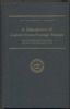 A DESCRIPTION OF UNITED STATES POSTAGE STAMPS ISSUED BY THE POST OFFICE DEPARTMENT FROM JULY 1, 1847, TO DECEMBER 31, 1936 U S General Works 20: Handbooks U S General Works United States and Worldwide Philatelic Literature