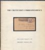 THE CRITTENDEN CORRESPONDENCE Western Postal 50: Auctions Pony Express United States and Worldwide Philatelic Literature
