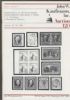 FRANK S LEVI JR COLLECTION OF TEN-CENT IMPERFORATE ISSUES OF 1855. 1851-67 Issues 50: Auctions 1902-1908 2nd Bur United States and Worldwide Philatelic Literature