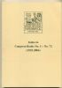 INDEX TO CONGRESS BOOKS No.1 - No.72 (1935-2006) Am Phil Congress 10: Anthology Bibliography United States and Worldwide Philatelic Literature