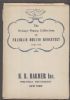 FRANKLIN DELANO ROOSEVELT COLLECTION, PART 1 World Name Sales 50: Auctions Venezuela United States and Worldwide Philatelic Literature