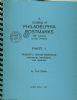 CATALOG OF PHILADELPHIA POSTMARKS; 18TH CENTURY TO PRESENT; PART 1 (REV) Pennsylvania 20: Handbooks Pennsylvania United States and Worldwide Philatelic Literature