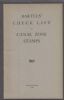 BARTELS' CHECK LIST OF CANAL ZONE STAMPS Canal Zone 20: Handbooks Canal Zone United States and Worldwide Philatelic Literature