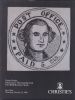 UNITED STATES POSTMASTERS' PROVISIONALS FROM THE WEILL BROTHERS STOCK Postmasters Prov 50: Auctions Postmasters Prov United States and Worldwide Philatelic Literature