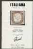 ITALIANA Italian States 50: Auctions Italian States United States and Worldwide Philatelic Literature