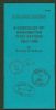 A CHECKLIST OF WASHINGTON POST OFFICES, 1850-1989 Washington 20: Handbooks Washington United States and Worldwide Philatelic Literature