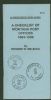 A CHECKLIST OF MONTANA POST OFFICES, 1864-1988 Montana 20: Handbooks Montana United States and Worldwide Philatelic Literature