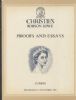PROOFS AND ESSAYS OF EIGHTY-NINE COUNTRIES, MAINLY FROM PRINTERS ARCHIVES World Proofs 50: Auctions World Proofs United States and Worldwide Philatelic Literature