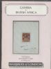 GAMBIA & BRITISH AFRICA British Africa 50: Auctions Gambia United States and Worldwide Philatelic Literature