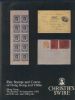FINE STAMPS AND COVERS OF HONG KONG AND CHINA Hong Kong 50: Auctions Treaty Ports United States and Worldwide Philatelic Literature