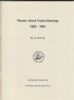 PITCAIRN ISLANDS POSTAL MARKINGS 1883-1984 Pitcairn Islands 20: Handbooks Pitcairn Islands United States and Worldwide Philatelic Literature