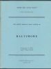 THE STREET RAILWAY POST OFFICES OF BALTIMORE Railroads 20: Handbooks Street/Trolley United States and Worldwide Philatelic Literature