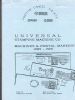 UNIVERSAL STAMPING MACHINE CO. MACHINES & POSTAL MARKINGS 1909-1920 Machine Cancels 20: Handbooks Machine Cancels United States and Worldwide Philatelic Literature