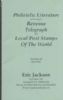 PHILATELIC LITERATURE PERTAINING TO REVENUE, TELEGRAPH AND LOCAL POST STAMPS OF THE WORLD Revenues 20: Handbooks Literature United States and Worldwide Philatelic Literature