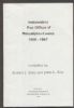 INDEPENDENT POST OFFICES OF PHILADELPHIA COUNTY 1800-1867 Pennsylvania 20: Handbooks Pennsylvania United States and Worldwide Philatelic Literature
