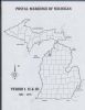 MICHIGAN POSTAL MARKINGS VOLS I-IV Michigan 20: Handbooks Machine Cancels United States and Worldwide Philatelic Literature