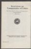 RESTRICTIONS ON TRANSPORTATION OF LETTERS, THE PRIVATE EXPRESS STATUES AND INTERPRETATIONS Post Laws & Regs 20: Handbooks Locals United States and Worldwide Philatelic Literature