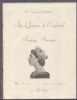 THE CORONATION EXHIBITION OF THE QUEENS OF ENGLAND ON POSTAGE STAMPS Stamp Shows 20: Handbooks Stamp Shows United States and Worldwide Philatelic Literature