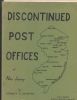 DISCONTINUED POSTOFFICES OF NEW JERSEY AND SUMMARY OF NEW JERSEY POSTOFFICES CHANGES 1930 TO 1970 New Jersey 20: Handbooks New Jersey United States and Worldwide Philatelic Literature