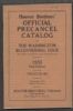HOOVER BROTHERS' OFFICIAL PRECANCEL CATALOG OF THE WASHINGTON BI-CENTENNIAL ISSUE Precancels 20: Handbooks Precancels United States and Worldwide Philatelic Literature